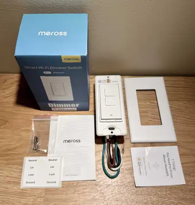 Meross interrupteur variateur intelligent WiFi, View more