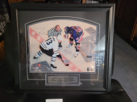 Wayne Gretzky And Mats Sundin LE Photo Frame 