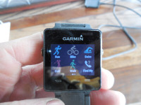 Garmin Vivioactive watch with heart monitor