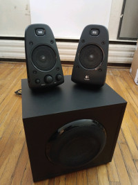 THX 2.1 Logitech speakers 400w/200w Subwoofer Deal