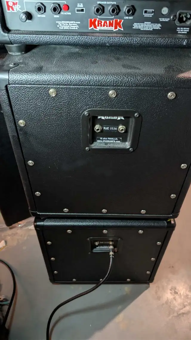 Krank Amplification 20W amp with two 1x12 cabs in Amps & Pedals in Kingston - Image 4