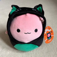 Squishmallows Archie Axolotl in Cat Costume 8” Halloween 2023