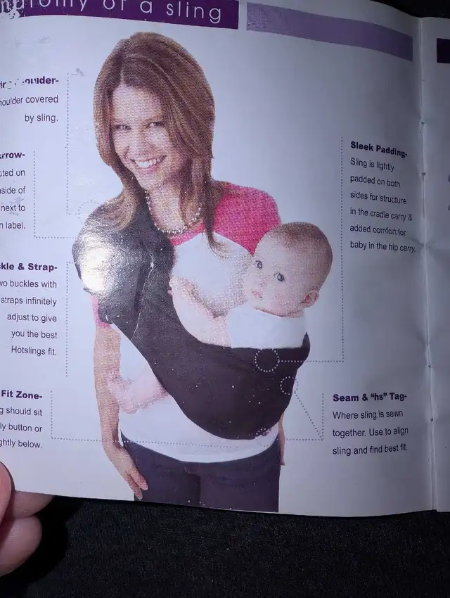 Hotslings baby carrier in Strollers, Carriers & Car Seats in Oakville / Halton Region - Image 5