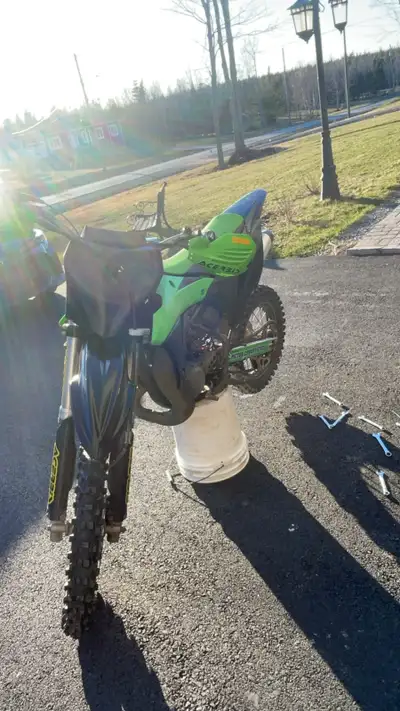 2016 kx85 2 stroke. Rebuilt the clutch last year bikes in pretty good condition. Only reason for sel...