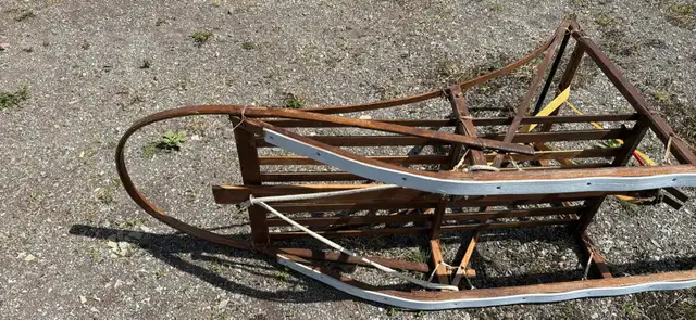 slider dog sled wood kicksled 21” width and 100” long in Water Sports in Moncton - Image 7