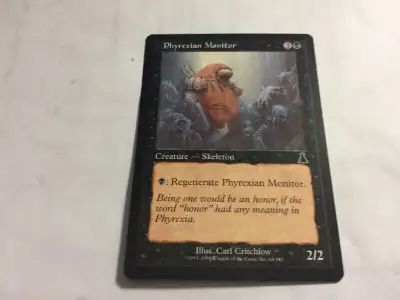 1999 Magic The Gathering Urza's Destiny #64 Phyrexian Monitor NM, View more