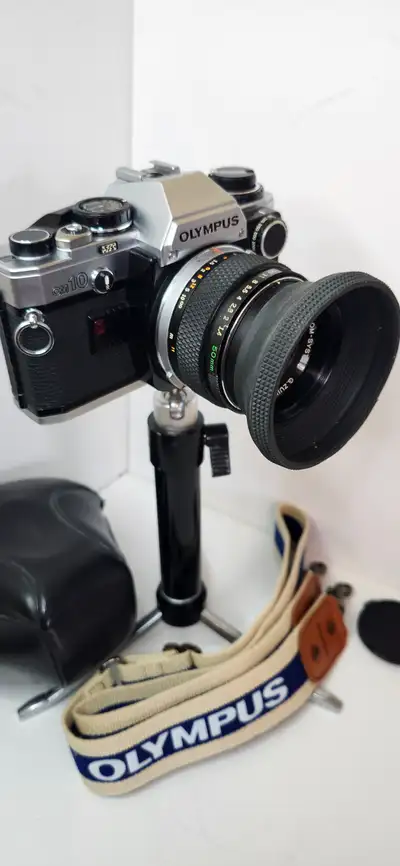 Vintage Olympus OM10 (CLA) Film Camera, View more