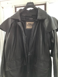 Black Leather Outback Coat(Pat Garret) - Large Mint Condition 