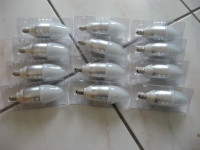 Lot of 12 LED Light Bulb Candelabra CPS-CP-E12-08 New in Package