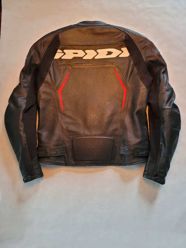 Manteau de moto en cuir de la marque SPIDI dans Hommes  à Victoriaville - Image 3