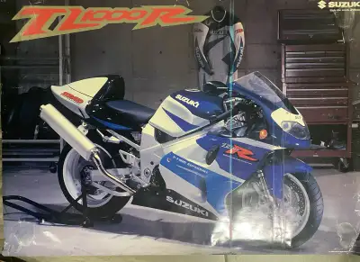 1998 Suzuki TL1000R Original Poster(40.5x28.5), View more