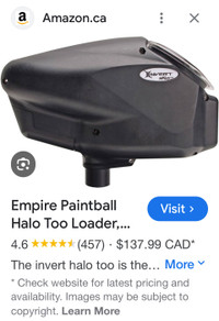 Paintball automatic loader