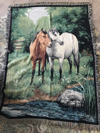 Horse throw blanket / tapestry