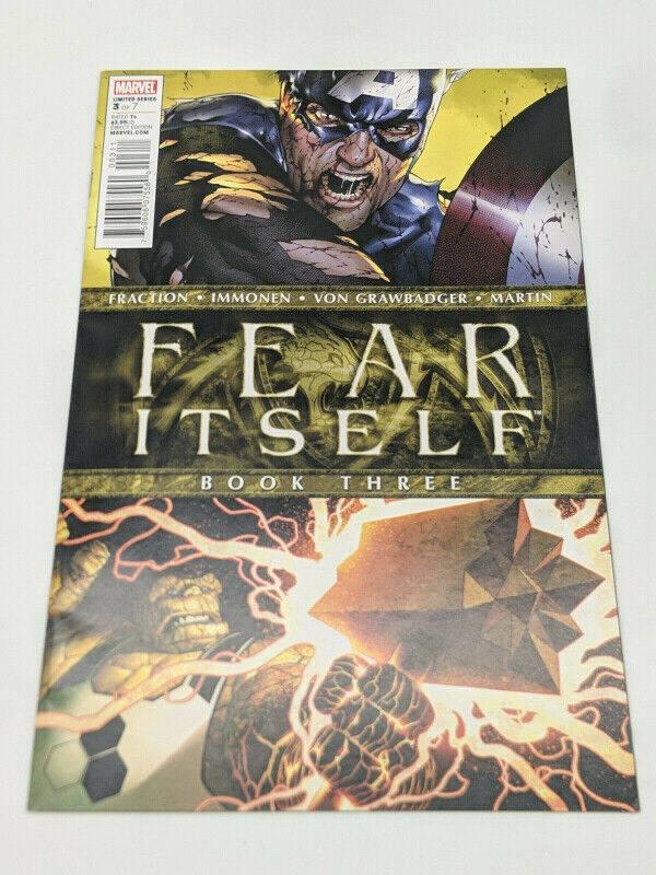 Fear Itself Book Three #3 Marvel Comics August 2011 Martin VF dans Bandes dessinées  à Longueuil/Rive Sud