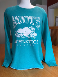 Roots Athletics Sweatshirt Rough Hem Medium