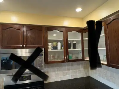 Kitchen cabinets (upper 15” depth), View more