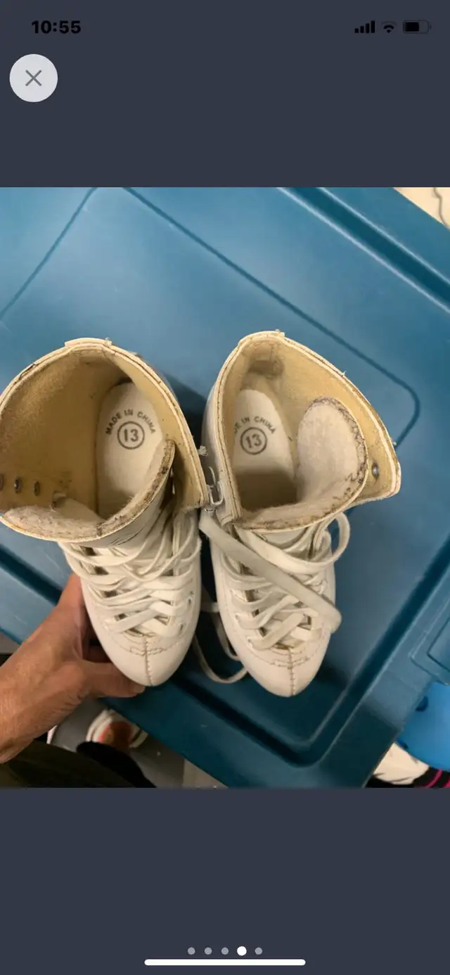 Soft Skate by Jackson figure skates size 13 in Skates & Blades in Hamilton - Image 5