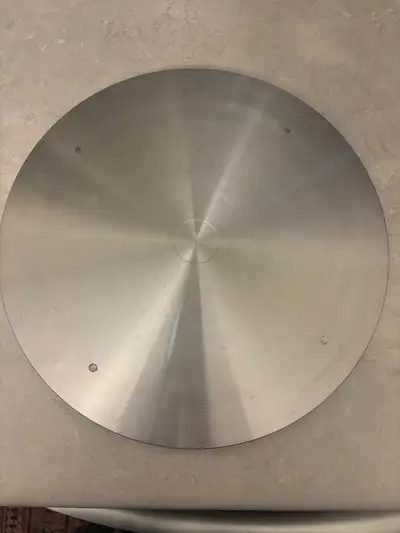 12 inches round Very heavy!!! cake decorating turn table Stainless steel