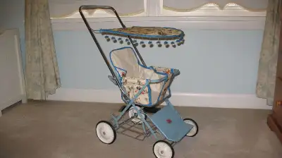 Stroller is in mint condition, very sturdy and clean. There is a brake that works and a basket under...