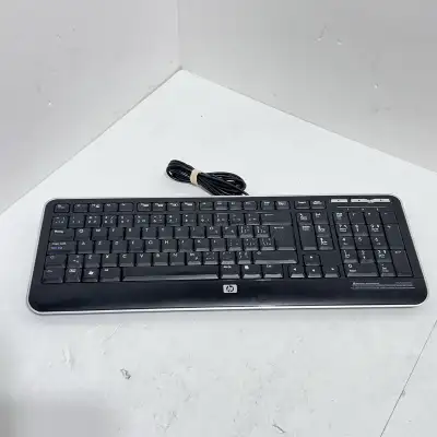 HP Keyboard standard wired usb keyboard pc computer , View more