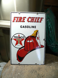 belle enseigne Texaco fire chief # 11880