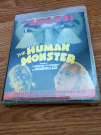 The Human Monster blu-ray NEW Horror