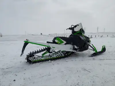 2016 Arctic Cat M8000. 153 track, 2.5" lugs. ODO 2736 miles. Stock except for a can and a left-side...