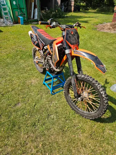 Selling my 2006 KTM, was in the middle of upgrading the clutch system but don't have time to finish...