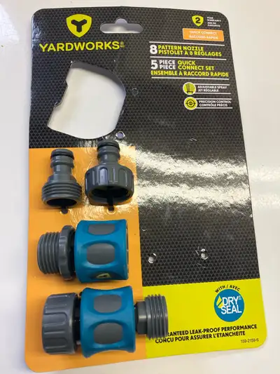 Yardworks Quick Connect set brand new, View more