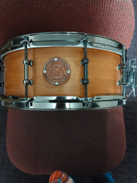 True North Home Grown 14x5 single ply Maple Shell Snare Drum.