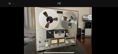 Akai GX 270 D reel to reel stereo deck, View more