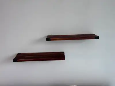 Set of 2 Wooden Wall Shelves / Floating Shelves, View more