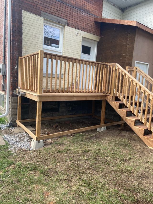 Decks and Fences - Contracting Kings Inc.  in Fence, Deck, Railing & Siding in Thunder Bay - Image 4