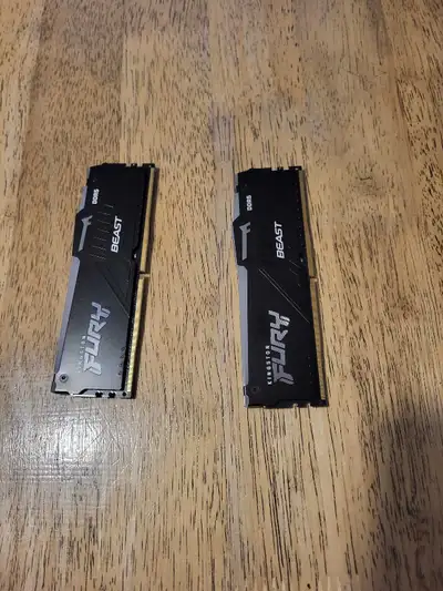 Kingston Fury Beast DDR5 RGB kit, 2 x 8GB, View more