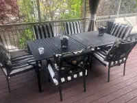 Used outdoor furniture set 