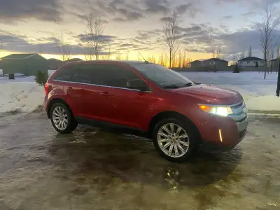 2011 ford edge limited all wheel drive with command start fully loaded including panoramic roof back...