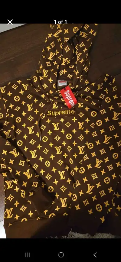 LV Supreme Hoodie- Size Small , View more