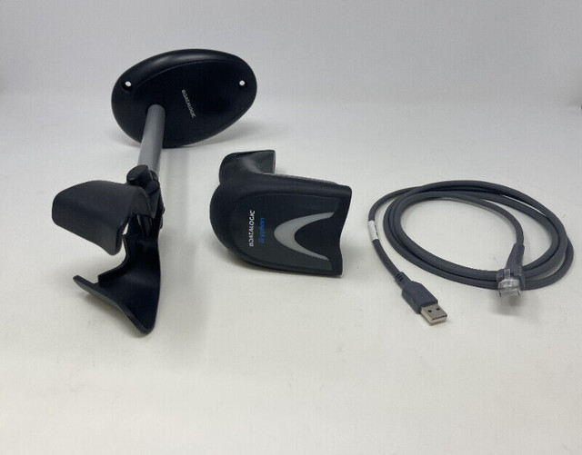 DATALOGIC GD4130-BK BARCODE SCANNER With Cable and STAND in Other Business & Industrial in Markham / York Region - Image 2