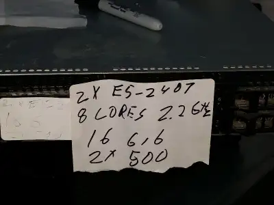 dell poweredge r420 2 x e5-2407 15 gig 2 x 500g hundreds servers, View more