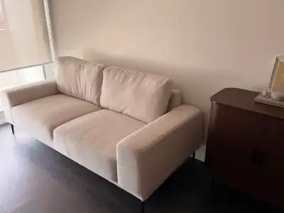 Structube Bromont 2-seater sofa (beige), View more