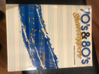 70s and 80s Showstoppers: Piano Vocal Chords music book