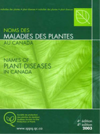 Noms des maladies des plantes au Canada, Names of Plant Diseases
