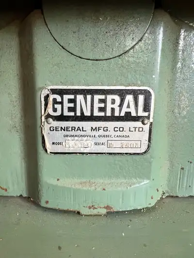 General jointer 6”, View more