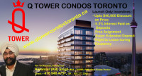 Q Tower Toronto. Discount up to $40000. Rental Guarantee 2 Years