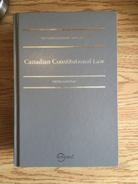 Canadian Constitutional Law 5th edition, Macklem et al.