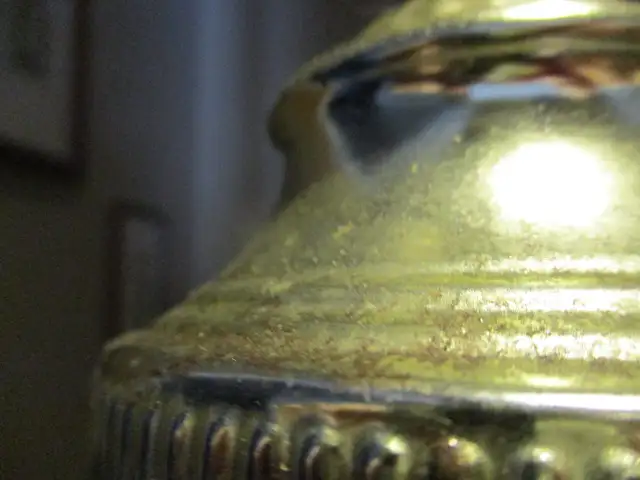 Stunning Mid Century Pole Lamp with Glass Tear Drop Shades in Arts & Collectibles in New Glasgow - Image 8