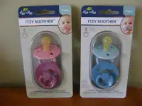 ITSY RITZY SOOTHERS  - BLUE OR PINK