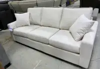 Sale! Made in Canada! Stain Resistant Cream sofa