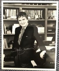 Dudley Moore Autographed B&W 8x10 Photo