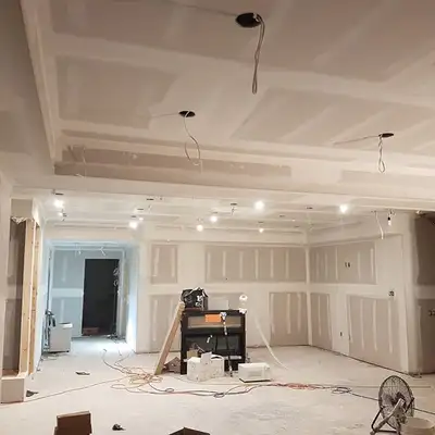 basement construction & door opening , View more